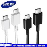 （A Boutique）☏สาย USB Samsung ชนิด C ของแท้0.2/1/1.5/2/3M สายดึงข้อมูลเร็วสำหรับ Galaxy S22 S21 S20 S10 S9 S8บวก A33 A53 A73 M53 5กรัม