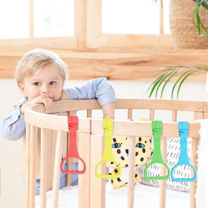 baby-pull-up-rings-4pcs-stand-up-rings-baby-walking-crib-pull-rings-comfortable-and-practical-baby-bed-stand-up-rings-exercises-assistant-for-baby-activity-amiable