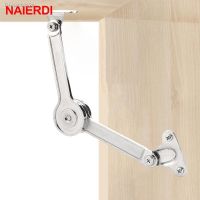 △◘ NAIERDI Cabinet Cupboard Adjustable Hinge Randomly Stop Door Furniture Lift Up Flap Stay Support Hydraulic Hinges Hardware