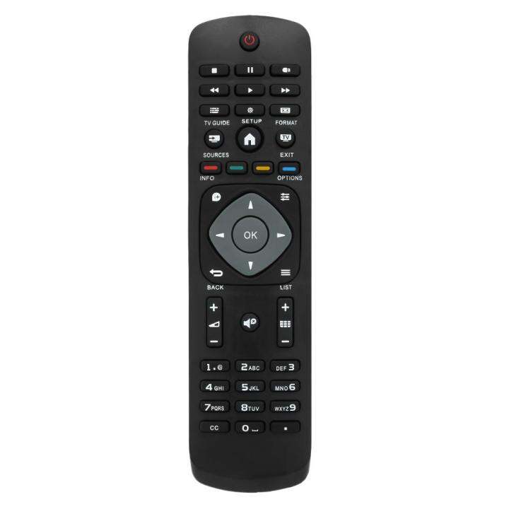 universal-tv-remote-control-wireless-smart-controller-replacement-สำหรับ-philips-lcd-tv-smart-digital-hdtv-สีดำ