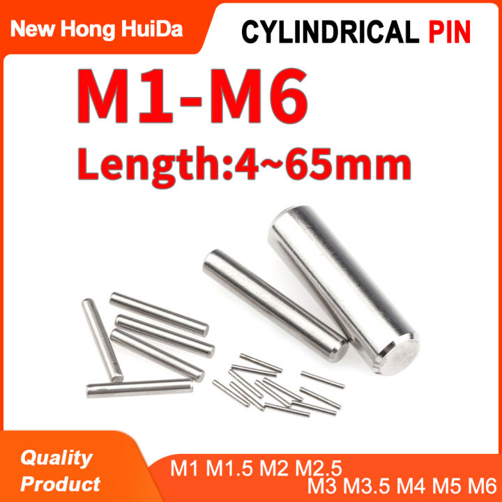 M1 M1.5 M2 M2.5 M3 M3.5 M4 M5 M6 Cylindrical Pin Locating Dowel Shaft ...