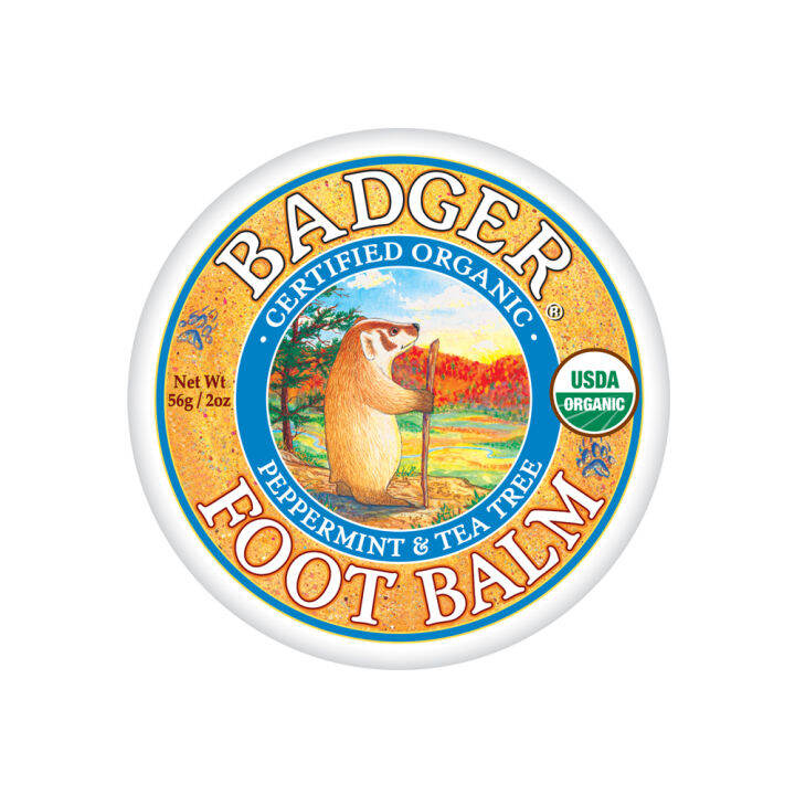 Badger Organic Foot Balm 56G Lazada