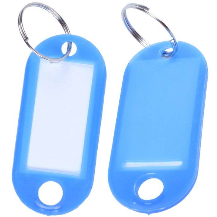20-pcs-key-id-label-tags-split-ring-keyring-keychain-blue