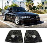 Turn Signal Light For-BMW E36 3-Series 1992-1999 4DR Sedan/Hatchback Smoke Lens Corner Lights 63138353279 63138353280