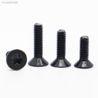 ■☫  M2 M2.5 M3 M4 M5 M6 M8 Black 304 Stainless Steel GB2673 Six-Lobe Torx Head Flat Countersunk Screw Six Lobe Bolt Machine Screws