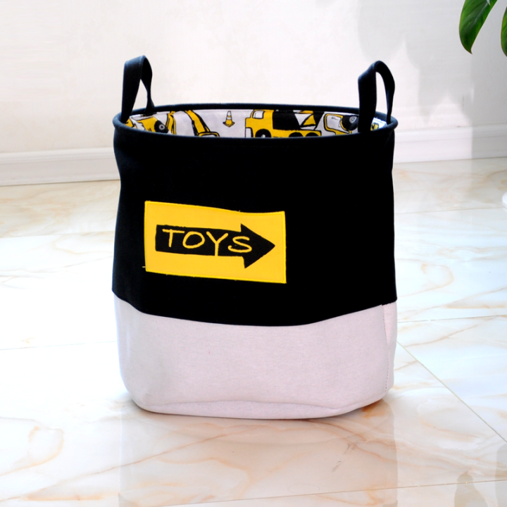 33-40cm-cute-car-laundry-basket-bag-folding-laundry-basket-large-capacity-clothes-storage-bag-children-toy-storage-bucket