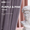 Lozujoju home décor phong ngu phong khach70%loạt màu hồng tím ngọt ngào - ảnh sản phẩm 1