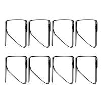 8Pack Stainless Steel Tablecloth Clips Black Picnic Tablecloth Clips Adjustable Anti-Skid Fixed Clip Table Cloth Holder