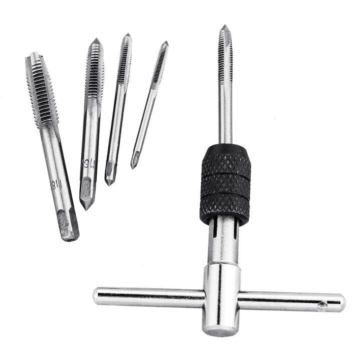 6pcs-set-tap-drill-wrench-tapping-threading-tool-m3-m8-screwdriver-tap-holder-hand-tool-thread-metric-plug-tap-screw-taps