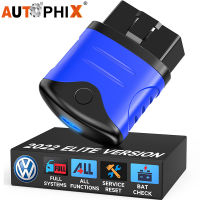 สแกนเนอร์ OBD2 3310 AUTOPHIX สำหรับ Volkswagen /VW/Audi/Skoda/ ที่นั่งแบบเต็มระบบ2023เครื่องมือพิจารณาวินิจฉัย EPB คันเร่งเรียนรู้ OBD2ทำความสะอาดรหัสเครื่องยนต์โมเดลรถยนต์สากล