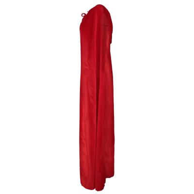 LazaraLife ผู้ใหญ่คลุมด้วยผ้าเคปเครื่องแต่งกายโกธิคปีศาจเสื้อคลุมแม่มดยุคกลางแต่งตัวสีแดง