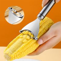 【LZ】♟◕  Descascador de milho descascador de milho inoxidável fácil casca frutas ferramentas vegetais cozinhar acessórios cozinha gadgets casa