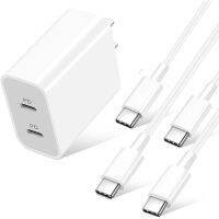 【Aishang electronic】Port20W คู่ USB Type C ที่ชาร์จไฮอะแดปเตอร์ชาร์จโทรศัพท์สำหรับ IPhone13 11 ProXXR 8 IPadXiaomi QC3.0