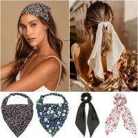 【cw】 2023 Printing Bandana Hair Scarf Headband for Scrunchie Beach Bandanas Accessories