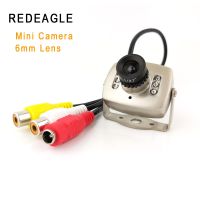 REDEAGLE CVBS Super Mini Color Analog Security Camera 940nm IR Night Vision Video Audio Surveillance Cameras with 6mm Lens