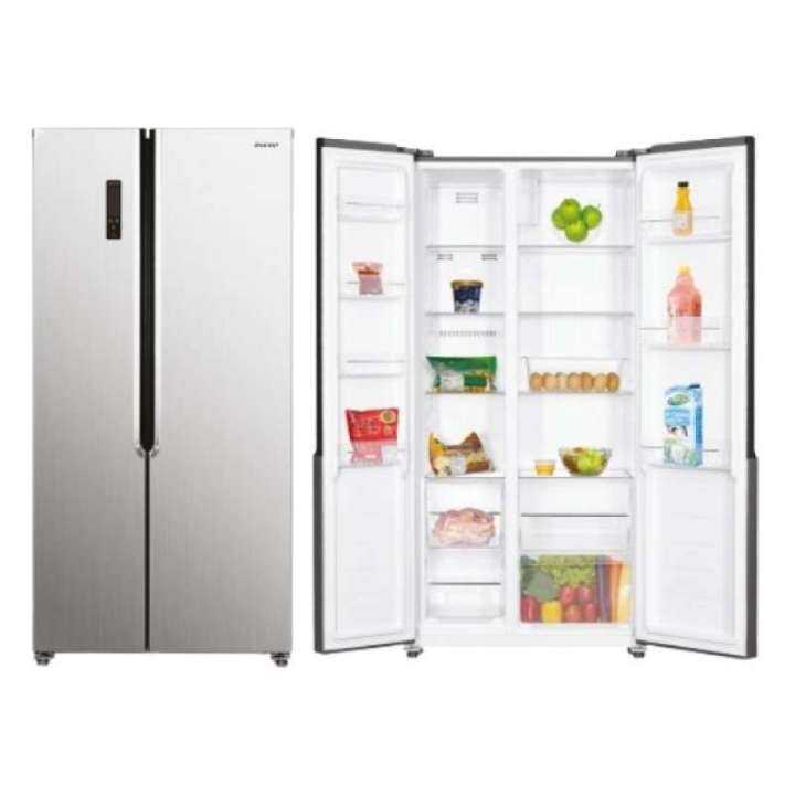SHARP REFRIGERATOR SIDE BY SIDE SILVER KULKAS 472 LITER INVERTER SJ