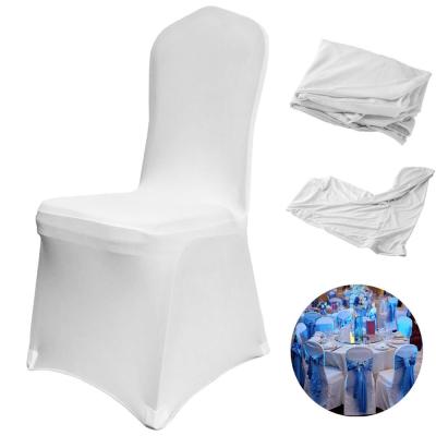 VEVOR White Spandex Chair Cover 50PCS100PCS Stretch Polyester Spandex Slipcovers for Banquet Dining Party Wedding Chair Covers