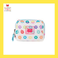 Kloset Etcetera Sunflower Mini Sqaure Taffie bag กระเป๋าคลอเส็ท กระเป๋าทรงสี่เหลี่ยม กระเป๋าผ้าเคลือบ กระเป๋าเครื่องสำอาง กระเป๋าถือ กระเป๋าแฟชั่น