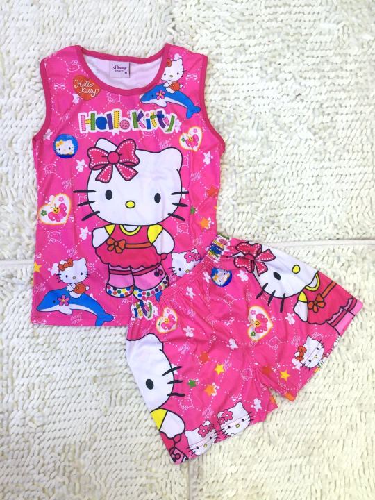 HONGS Baby Kids Character/Frozen Terno Sando+Shorts For Girls Clothing ...