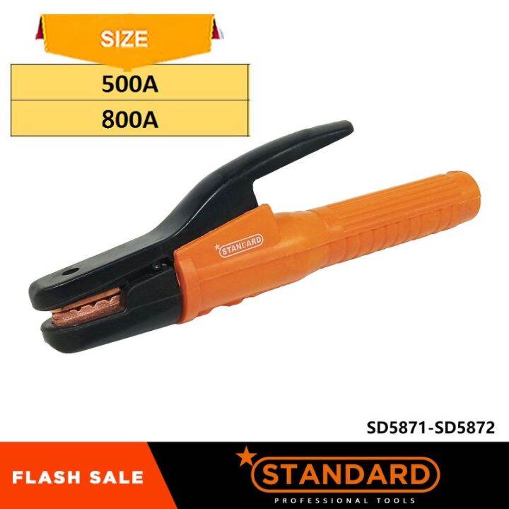 Heavy Duty Electrode Holder Welding Rod Holder (500AMP 800AMP) For
