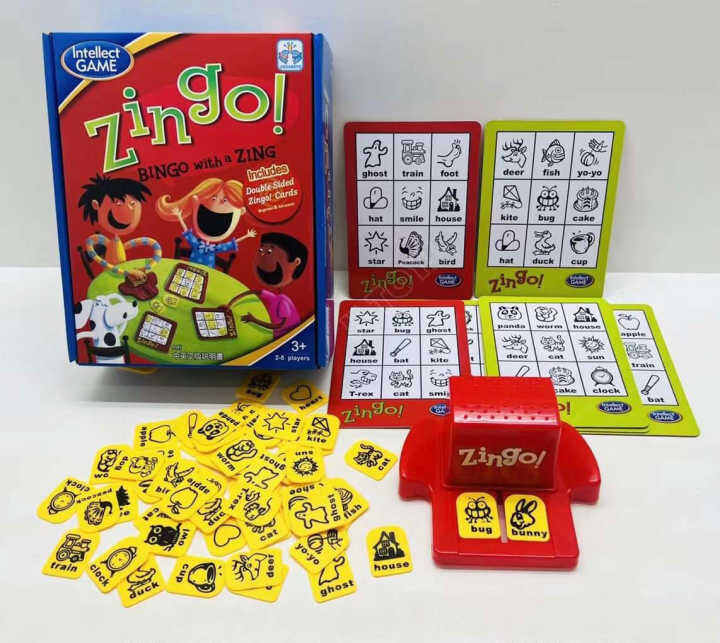 UG1 Zingo Bingo Preschool Board Game For Family Party Game Lazada PH