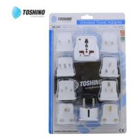 Toshino universal adapter ปลั๊กแปลงต่างประเทศ รุ่นDE-209