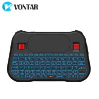 VONTAR Backlight T18 Plus English Russian 2.4G Wireless Fly Air Mouse Backlit Keyboard Touchpad Controller for Android TV Box