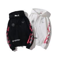 2019 ขายร้อน Unisex OFF WHITE_Sweatshirt เสื้อกันหนาวผู้ชายและผู้หญิงคู่เสื้อกันหนาว Hooded Casual พิมพ์ Drawstring Sweatshirt แฟชั่นเสื้อแขนยาว Hooded Pullover