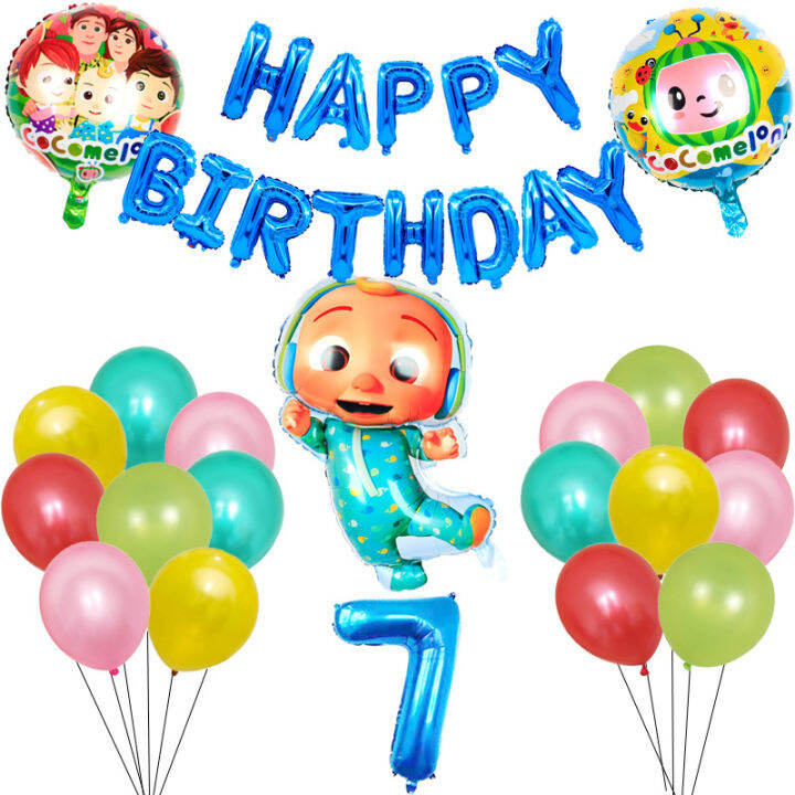 25-pcs-kids-happy-birthday-year-old-number-foil-balloon-party-decoration-set-cartoon-cocomelon-boy-helium-globos-baby-shower-toy