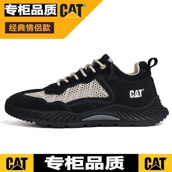 original-label-cat-carter-mens-shoes-summer-work-attire-shoes-low-cut-thin-mesh-breathable-outdoor-shoes-lightweight-hiking-and-mountaineering-shoes