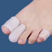 1 Pair Soft Silicone Toe Sleeve Gel Toe Separators Cap Cover Toe Protector Toe Correct For Corn Blisters Bunion Pain Relief Shoes Accessories