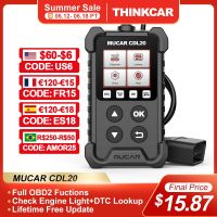 MUCAR CDL20 Obd2 Car Auto Diagnostic Tools Obd 2 Scanner Automotivo Code Reader Check Engine Full OBD 2 Functions Lifetime Free