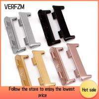 VERFZM SHOP 2ชิ้น/คู่อุปกรณ์เสริมคุณภาพสูงอะแดปเตอร์สายนาฬิกาสายเชื่อมต่อโลหะสแตนเลส