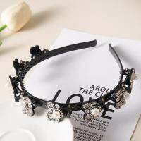 【CW】 Flowers Hairpin Hairbands for Non-Slip Headband Rhinestones Hair Bands Hairstyle Bangs AccessoriesTH