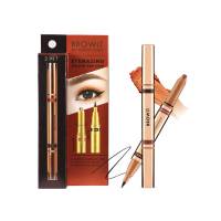 Browit Eyemazing Shadow And Liner 2in1 0.85ml.+0.60ml. อายแชโดว์ และ อายไลเนอร์สีน้ำตาล ในแท่งเดียว