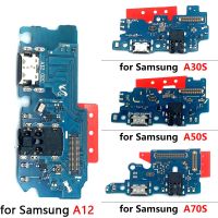 10Pcs / Lot ขั้วต่อการชาร์จ USB ดั้งเดิม Flex Cable สําหรับ Samsung A02S A03S A12 A12 A30S A50S A01 Core A10S A20S แผ่นชาร์จ