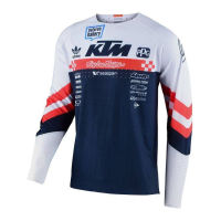 ใหม่ TL GP KTM ย์สินค้าดาวน์ฮิลล์ MTB แขนยาวรถจักรยานยนต์เสื้อยืดสำหรับผู้ชาย การระบายอากาศ