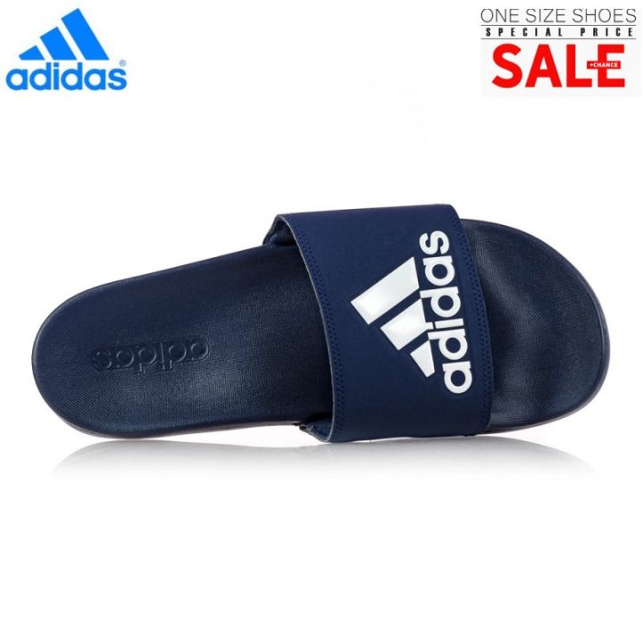 One Size SALE~] Adidas Adilette Cloudfoam Slides B44870 Navy/White Slide Slippers 7-255mm | Lazada PH