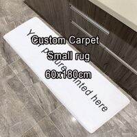 60x180cm Thicken flannel Personalized Custom Thicken Carpet Door Mat Doormat Kitchen Bedroom Parlor Rug Print Your Design Logo