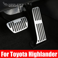 สำหรับ Toyota Highlander Kluger XU70 2021 2022รถอุปกรณ์เสริม Pedal ke Accelerator Rest Anti Skid Foot Pad จัดแต่งทรงผม