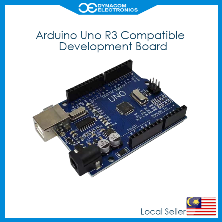 Arduino Uno R3 Atmega328p Arduino Development Board Papan Arduino Uno ...