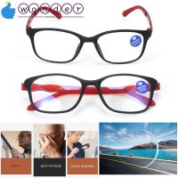 WONDERFUL Unisex Computer Goggles Flat Mirror Presbyopic Eyewear Anti Blue-ray Glasses Reading Ultralight Flexible UV400 Gaming Eyeglasses Radiation Protection