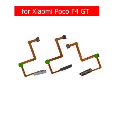 สําหรับ Xiaomi Poco F4 GT เครื่องสแกนลายนิ้วมือ Connector Flex Cable Touch ID Sensor Connector Flex Cable Repair อะไหล่