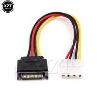 1pc Sata15-pin Male Power Suitable For Molex Ide 4-pin Female Drive Adaptor Line Professional 180mm Cable Computer HDD hard disk