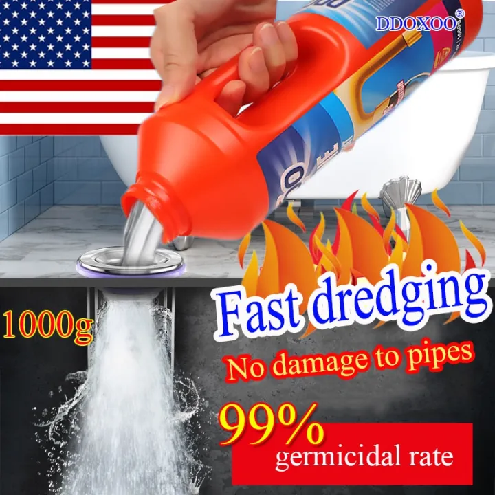100 fast dredging drain cleaner declogger drainage powerful sink and