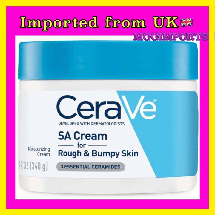 CeraVe SA salicylic acid Smoothing Cream 177ml/6oz Body Moisturizer