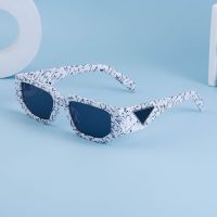 new mall frame fashion square sunglasses women men 2023 high quality aesthetic party rave glasses wholesale oculos de sol uv400