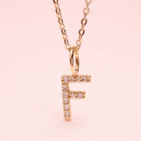 Grace Fine Jewelryจี้เพชร 9k F Alphabet (จี้อย่างเดียว)