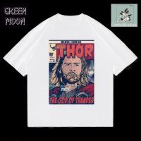 ผ้าฝ้ายแท้เสื้อยืด ลาย Thor | มาร์เวล | เสื้อผ้า | เสื้อยืด | รองเท้าบูท | วินเทจ | ขนาดใหญ่ | เสื้อยืด Homage RAPS-4XL  X0SW