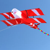 New High Quality 3D Single Line Red Plane Kite Sports Beach With Handle and String Easy to Fly Factory Outlet